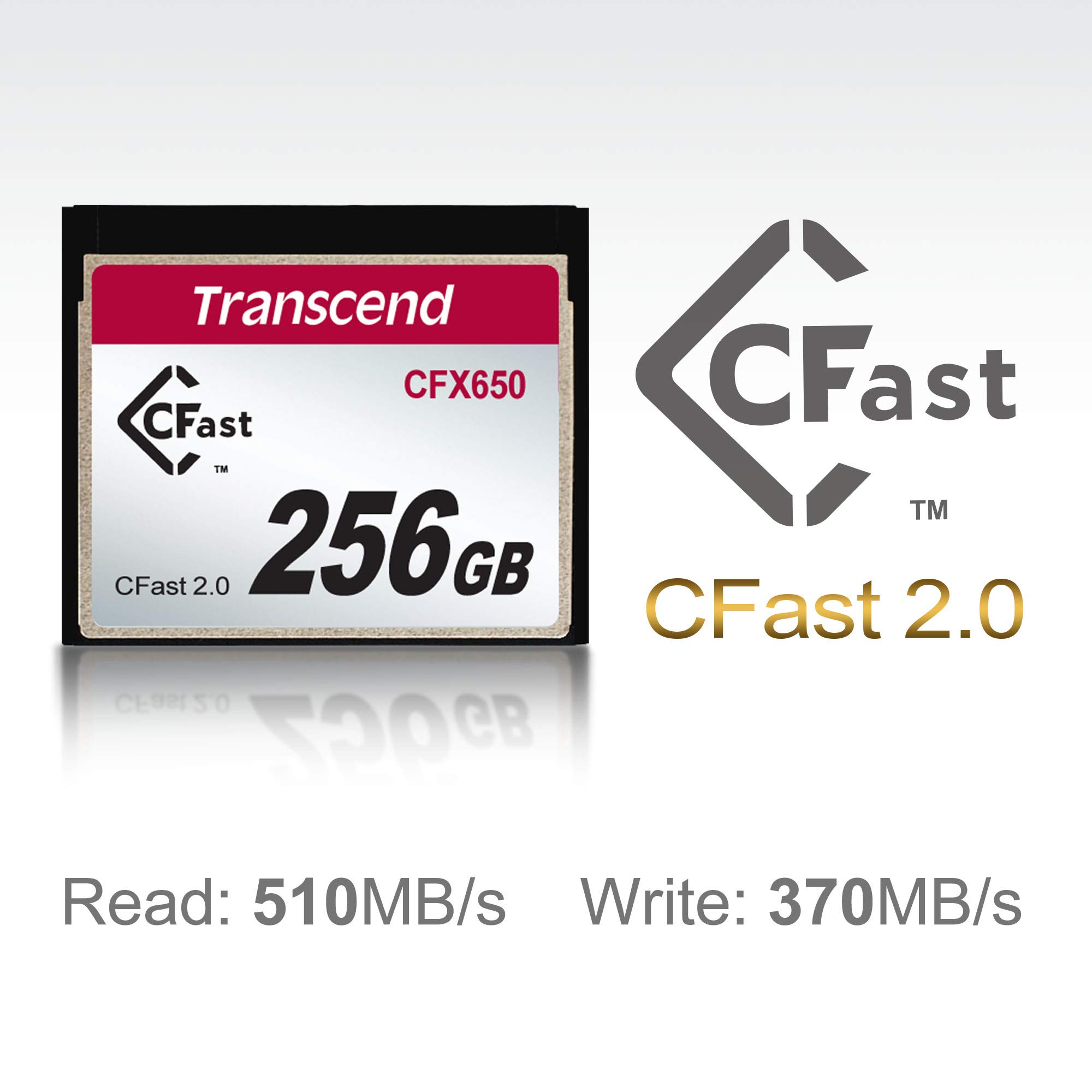 Transcend 128GB CFX650, CFast 2.0, Up to 510 MB/s, SLC Mode, Full HD and 4K Video Recording, Perfect for Blackmagic URSA Mini and Canon EOS 1DX Mark II, XC10 - TS128GCFX650 - Image 8