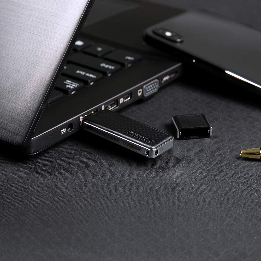 Transcend 16GB JetFlash 780 USB 3.0 Flash Drive (TS16GJF780), Black - Image 3