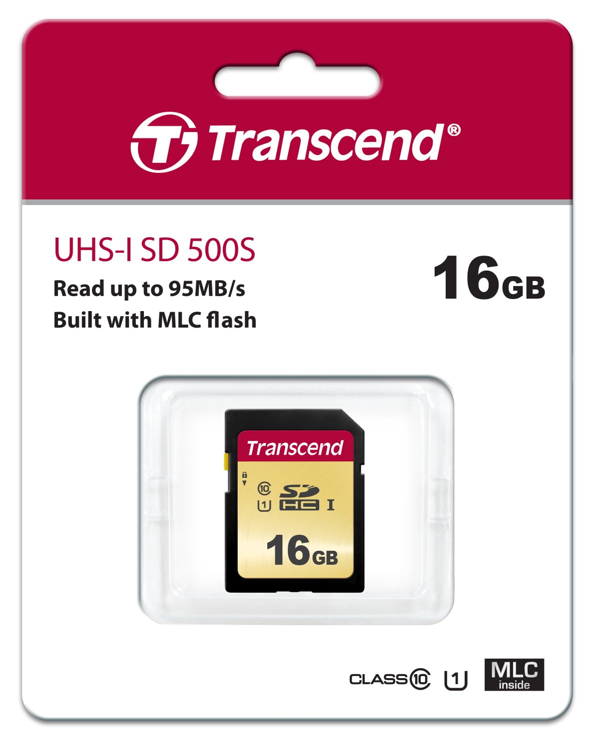 Transcend 16GB SDXC/SDHC 500S Memory Card TS16GSDC500S - Image 5