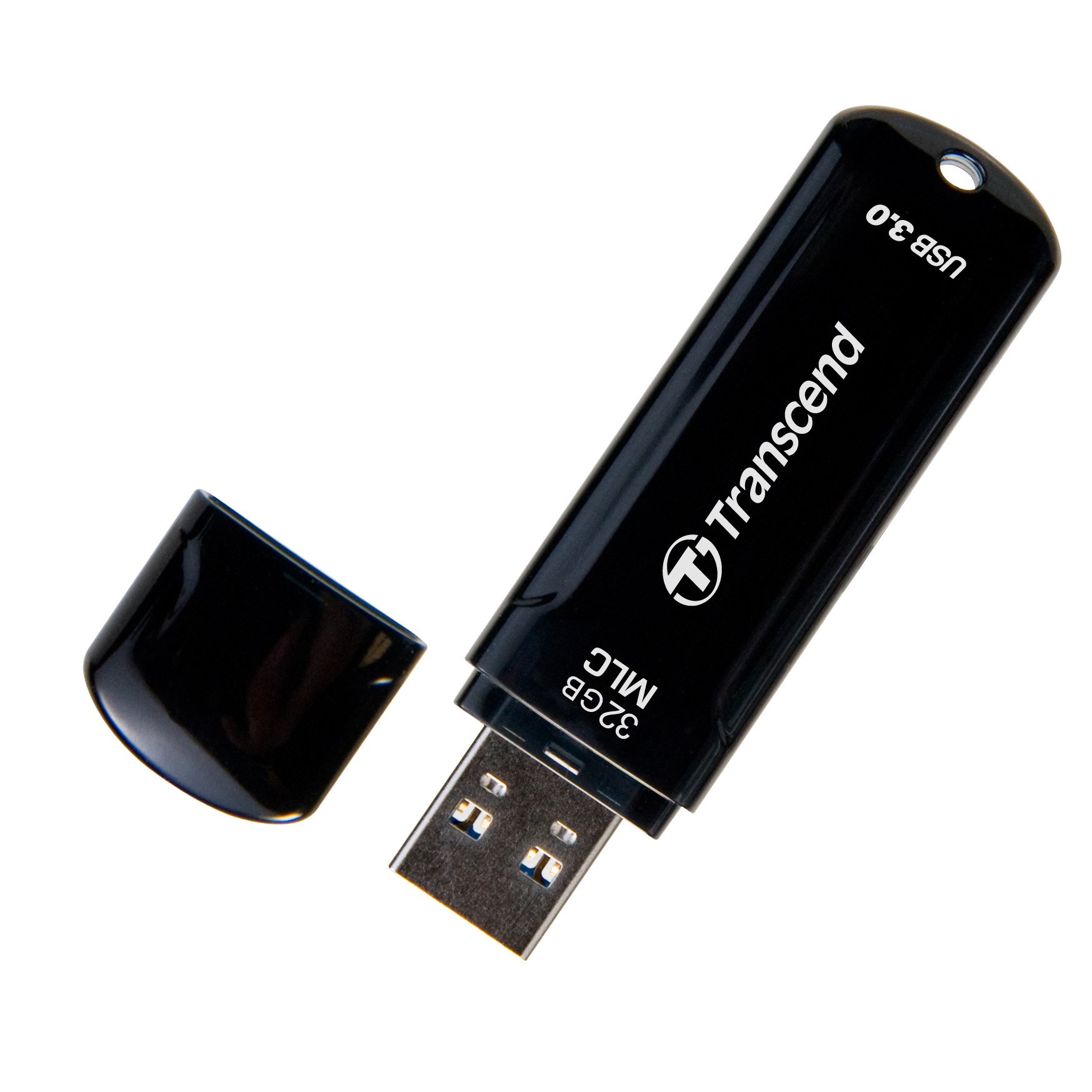 Transcend 32GB, JF750, MLC, USB3.0, Black - Image 4