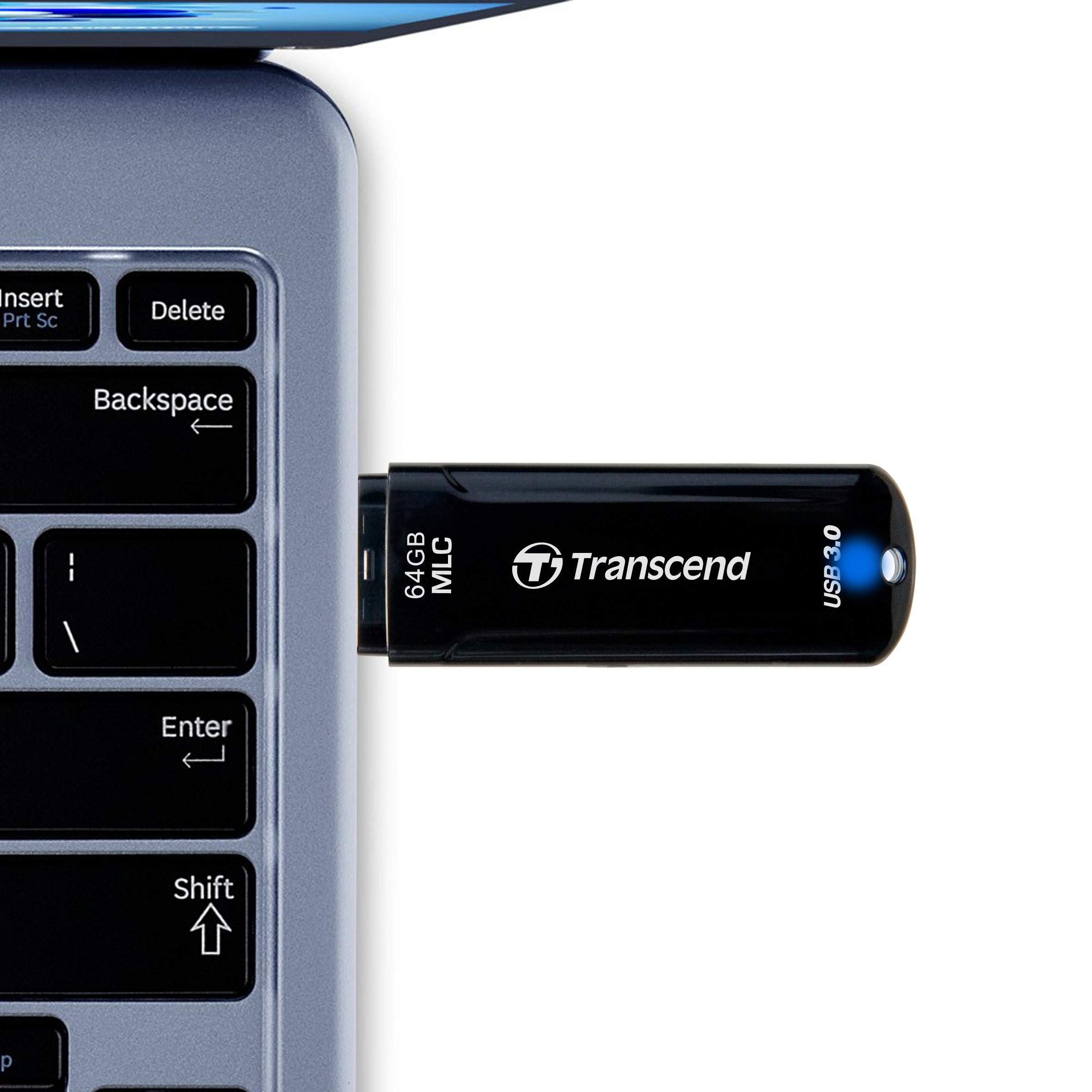 Transcend 32GB, JF750, MLC, USB3.0, Black - Image 8