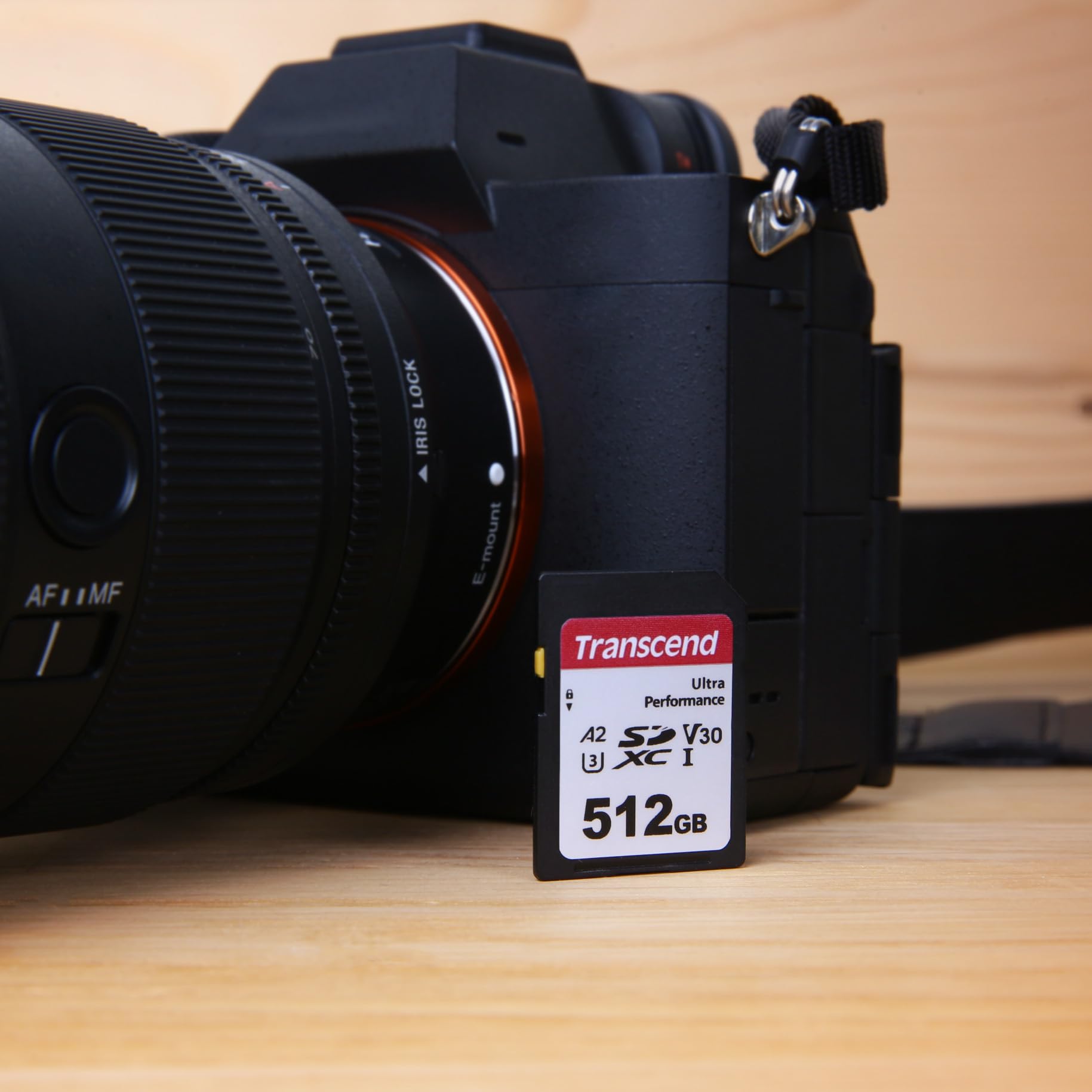 Transcend 512GB A2 V30 SD Card, Up to 160MB/s, for DSLR/Canon/Nikon/Sony Camcorder, Pentax/Kodak/Olympus/Panasonic Digital Camera, SPYPOINT/TACTACAM/WOSPORTS Trail Camera, U3 4K UHD SDXC Memory Card - Image 5