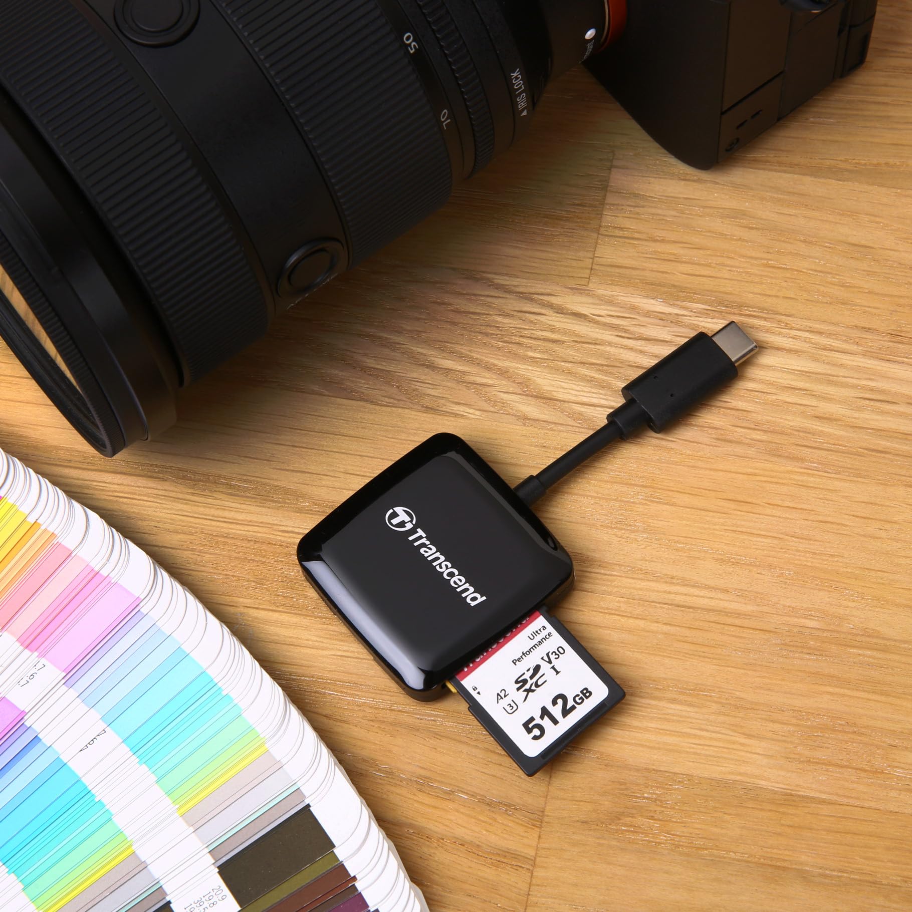 Transcend 512GB A2 V30 SD Card, Up to 160MB/s, for DSLR/Canon/Nikon/Sony Camcorder, Pentax/Kodak/Olympus/Panasonic Digital Camera, SPYPOINT/TACTACAM/WOSPORTS Trail Camera, U3 4K UHD SDXC Memory Card - Image 6