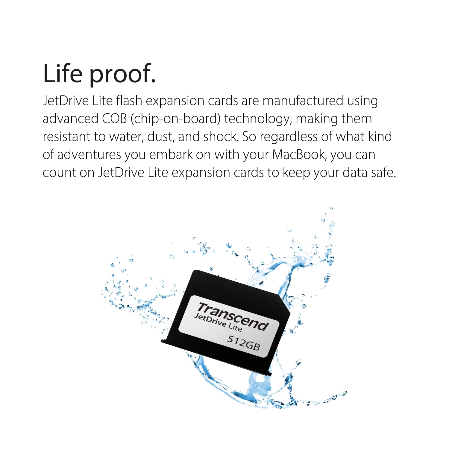 Transcend 512GB JDL130, Expansion Card for MacBook Air 2010/2011 / 2012/2013 / 2014/2015 / 2017, Lightweight Design, Up to 95 MB/s, JetDrive Lite 130 - TS512GJDL130 - Image 7