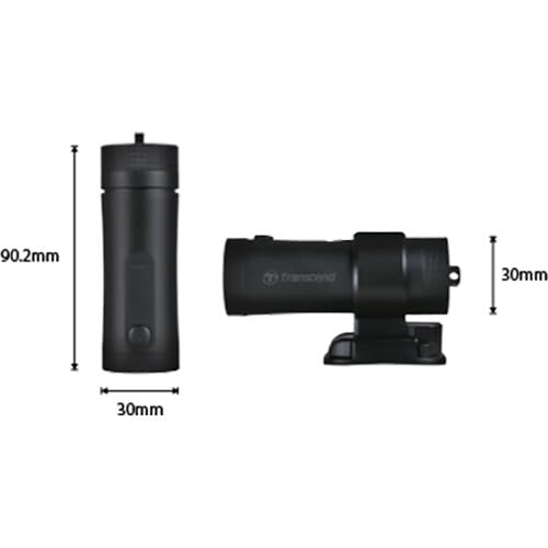 Transcend 64GB, 2K 1440p Motorcycle Dash Cam, 140 Wide-Angle, Built-in WiFi,G-Sensor, Night Vision, IP68, Emergency Recording, for Bikes, Motorcycles - TS-DP20A-64G - Image 6