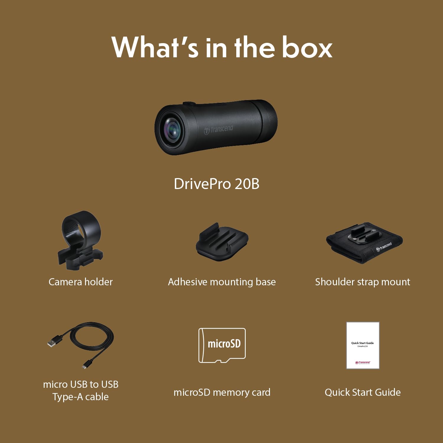 Transcend 64GB, 2K 1440p POV Vlogging Camera, 140 Wide-Angle, Built-in WiFi,G-Sensor, Night Vision, IP68, Emergency Recording, for Photography - TS-DP20B-64G - Image 11