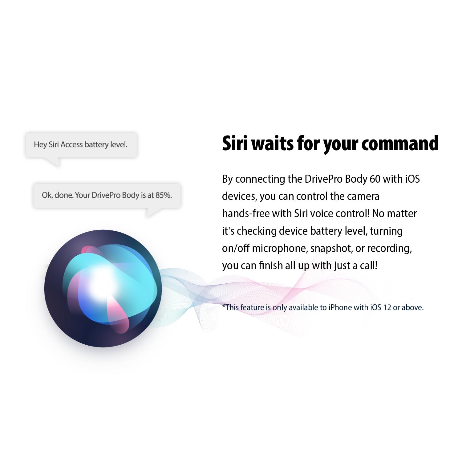 Transcend 64GB, DrivePro Body 60, Body Camera, Wi-FI & Bluetooth, GPS, IP67 Weatherproof, 10-Hour Battery Life, Tethered Camera, Ideal for Law Enforcement & Security - TS64GDPB60A - Image 8