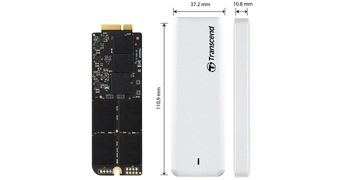 Transcend 960GB JetDrive 725 SATAIII 6Gb/s Solid State Drive Update Kit for MacBook Pro 15" with Retina Display, Mid 2012 - Early 2013 (TS960GJDM725) - Image 4