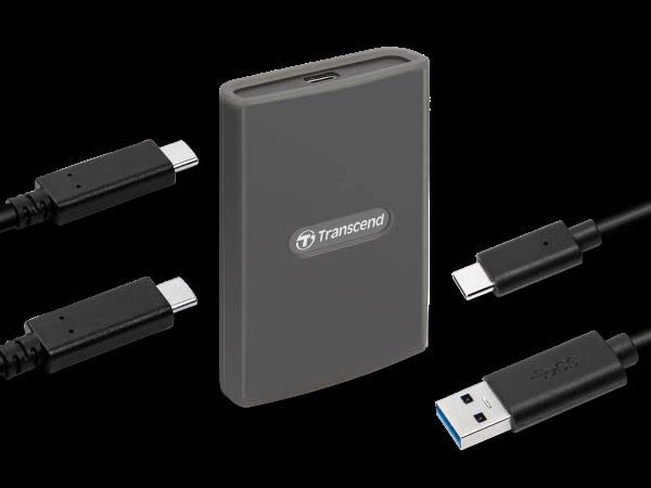 Transcend CFexpress Card Reader, Type B, USB 3.2 Gen 2x2, 20 Gbps, Aluminum housing, for Photography and Cinematic Experts, Include Type A and Type C Cables - TS-RDE2 - Image 3