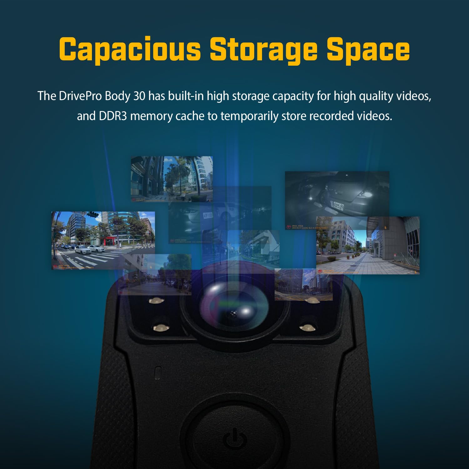 Transcend DPB30 DrivePro Body Camera 128GB, 1440P 2K QHD Body Worn Camera with Night Vision/Wi-FI/Bluetooth/IP67 Waterproof/12-Hour Battery Life, Ideal for Law Enforcement & Security - TS128GDPB30A - Image 7