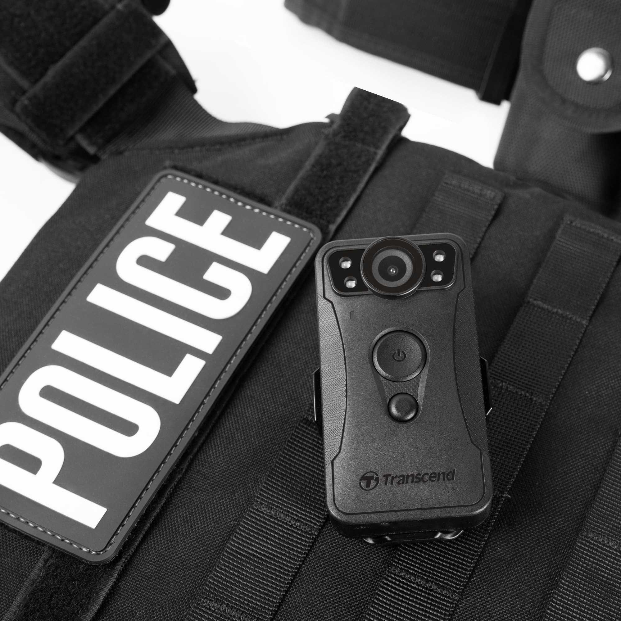 Transcend DPB30 DrivePro Body Camera 128GB, 1440P 2K QHD Body Worn Camera with Night Vision/Wi-FI/Bluetooth/IP67 Waterproof/12-Hour Battery Life, Ideal for Law Enforcement & Security - TS128GDPB30A - Image 9