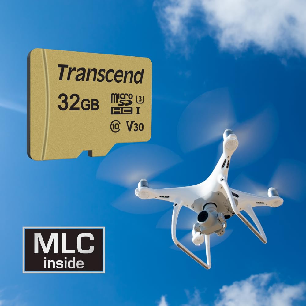 Transcend microSDHC Card GB MLC, UHS-I Class TS8GUSD500S - Image 3