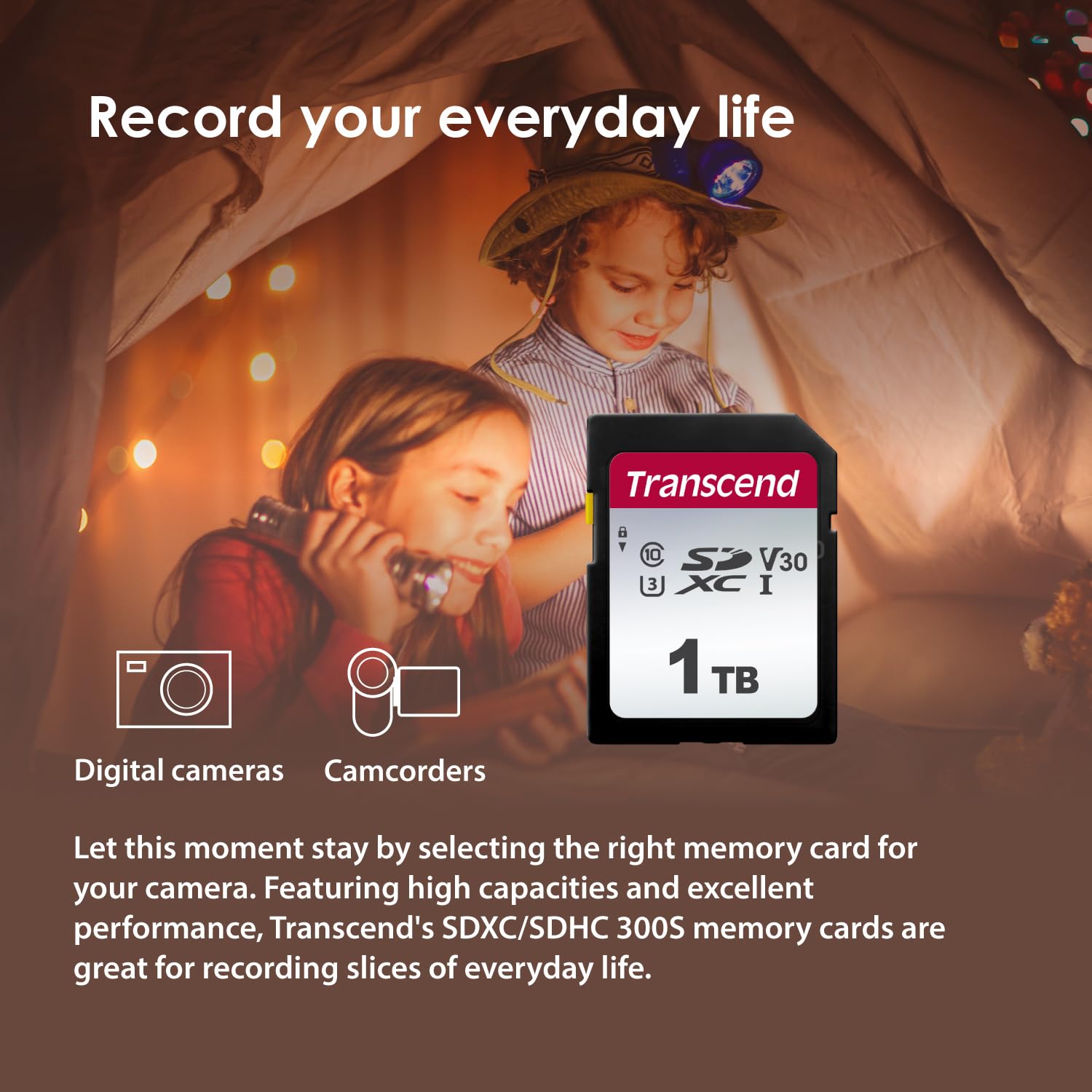 Transcend 16GB SDHC Memory Card, UHS-I U1 C10, Up to 95MB/s, Full HD Video Recording, for Canon, Nikon, Sony, Panasonic DSLR & Mirrorless Cameras, Free Data Recovery Software (TS16GSDC300S-E) - Image 6