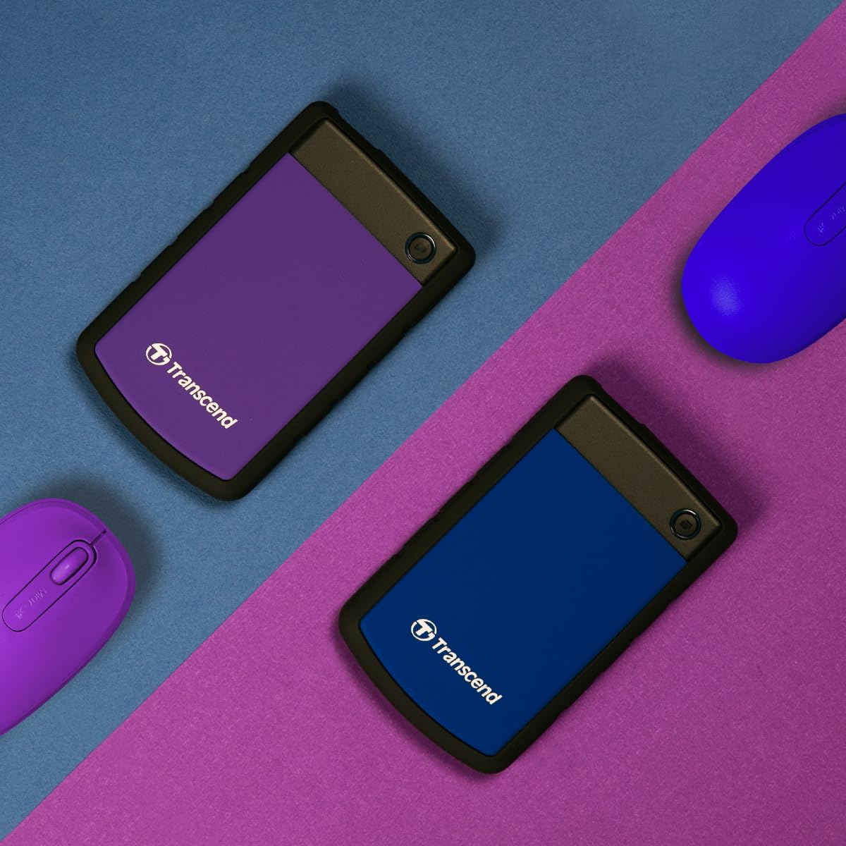 Transcend Storejet 1T Portable USB 3.0 Hard Disk (TS1TSJ25H3P) - Image 5